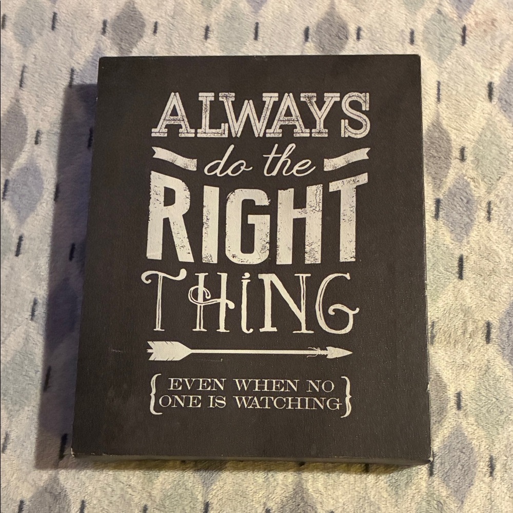 Inspirational Black Wall Art Decor